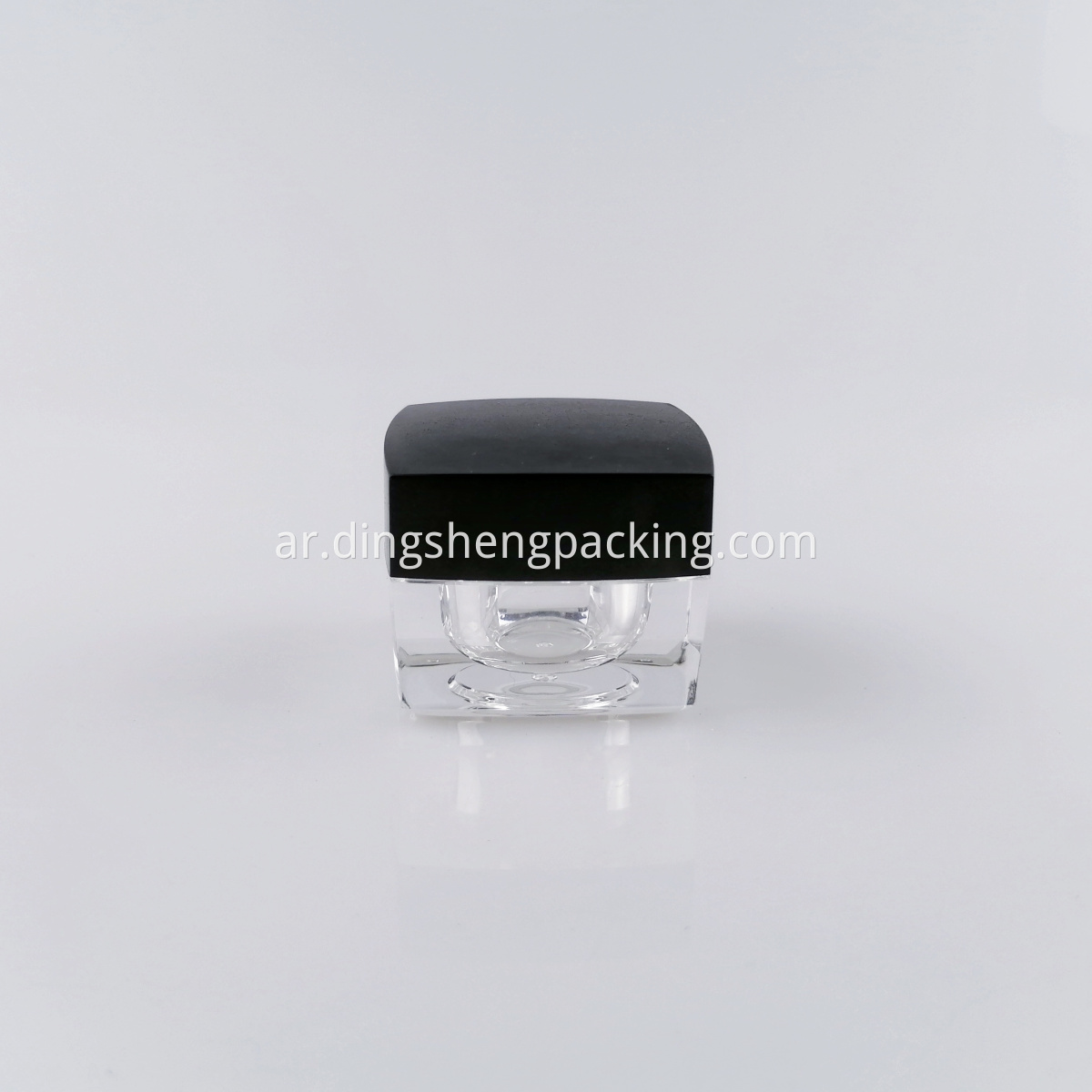 Factory Acrylic Square Cosmetic Cream Jar